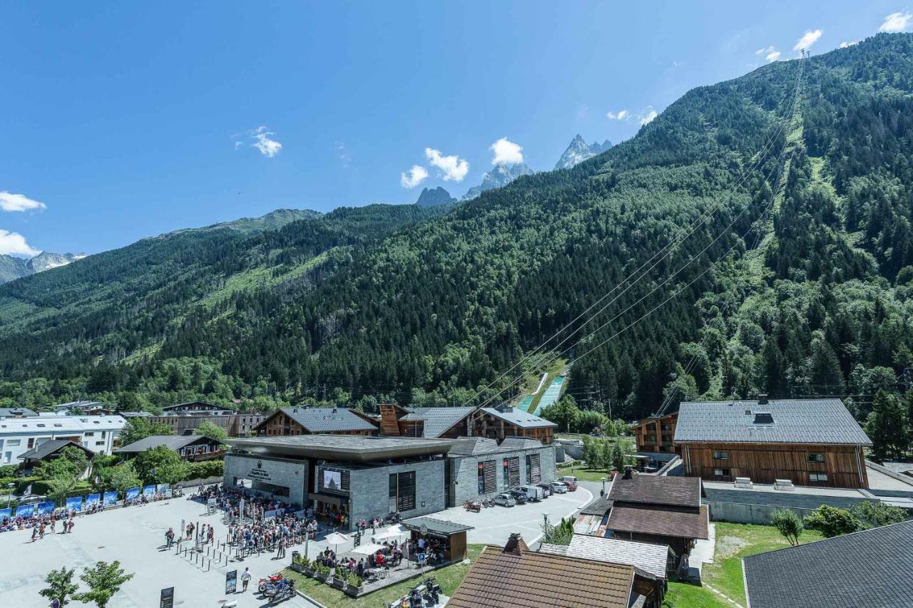 Apartment Midi Loft - A Central Chamonix Mountain Haven Eksteriør bilde