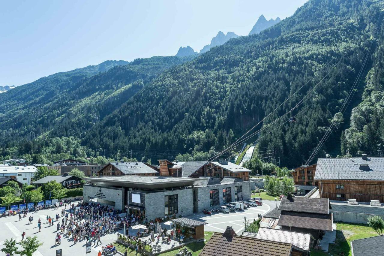 Apartment Midi Loft - A Central Chamonix Mountain Haven Eksteriør bilde